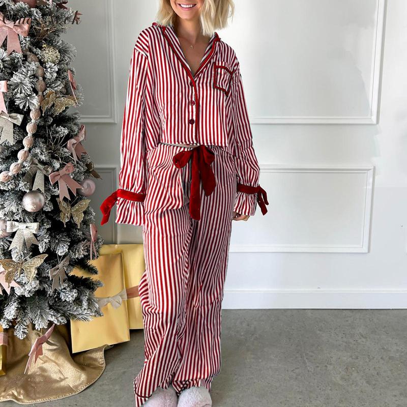 Womens Striped Pajama